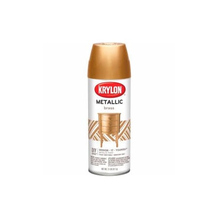 Krylon Krylon Metallic Paint Brass Metallic - K02204007 K02204007